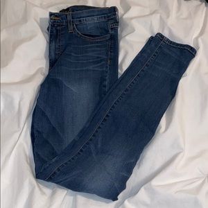 flying monkey dark wash skinny jeans